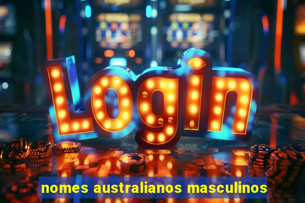 nomes australianos masculinos